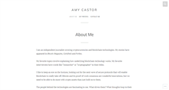 Desktop Screenshot of amycastor.com